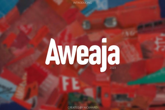 Aweaja Font for Modern Web Design