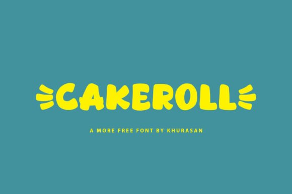 Cakeroll Font for Professional Branding