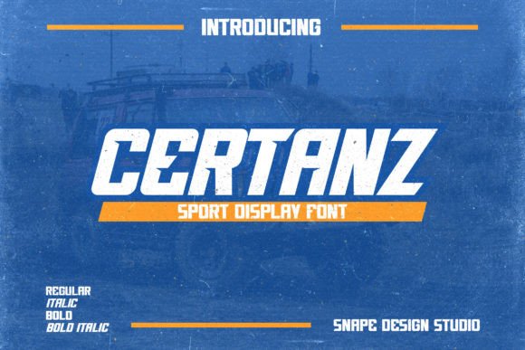 Certanz Font for Bold Editorial Design