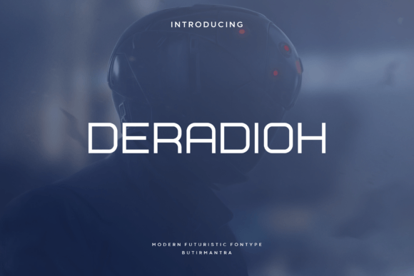 Deradioh: A Stylish Display Font