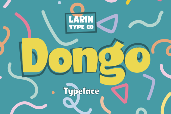 Dongo: A Playful Display Font