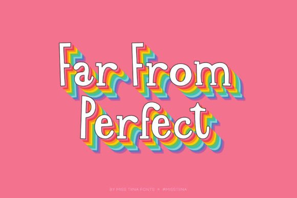 Far from Perfect Font Review