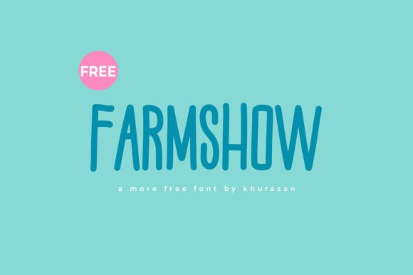 Farmshow Font for Web Design