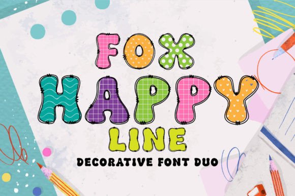 Fox Happy Duo Font for Web Design