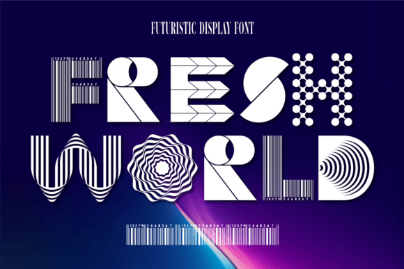 Fresh World Font for Creative Design