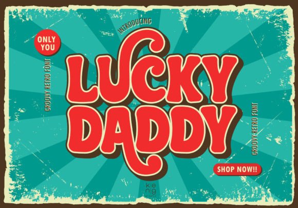 Lucky Daddy Font for Bold Branding