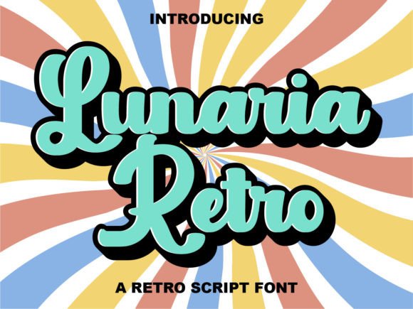 Lunaria Retro: A Bold Font for Nostalgic Campaigns