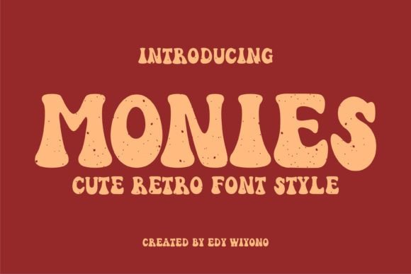 Monies: A Retro Font for Modern Brands