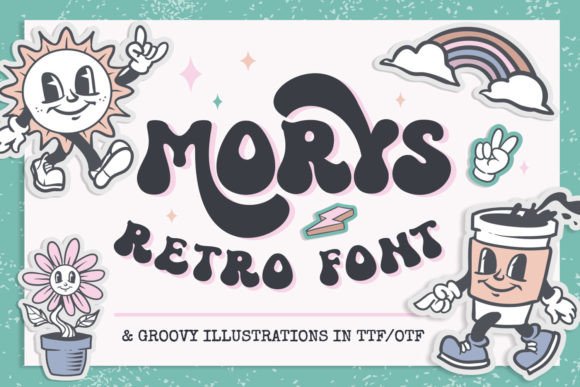 Morys: A Nostalgic Display Font