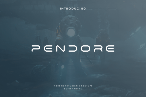 Pendore: A Modern Display Font