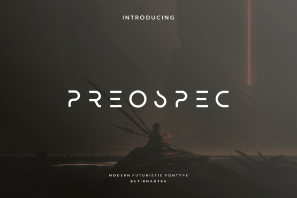 Preospec Font for Creative Campaigns