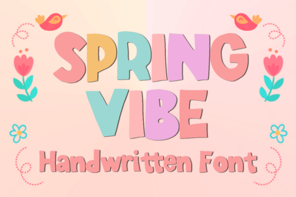 Spring Vibe Font for Creative Brands