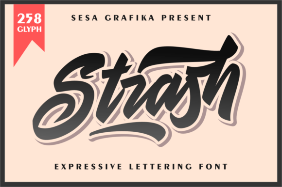 Strash: A Handwritten Font for Creative Projects