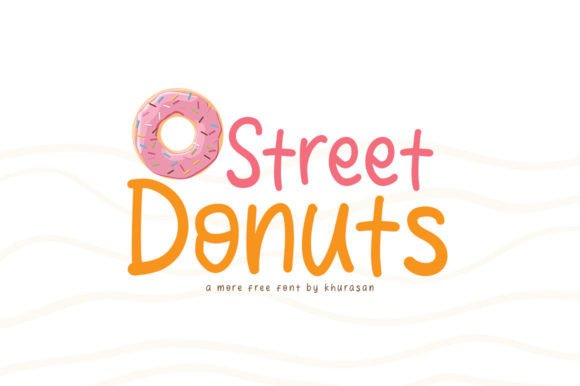 Street Donuts Font for Web Design