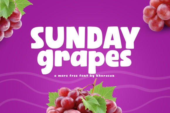 Sunday Grapes Font for Creative Web Projects