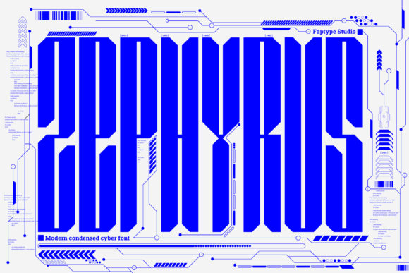 Zephyrus Font for Business Branding